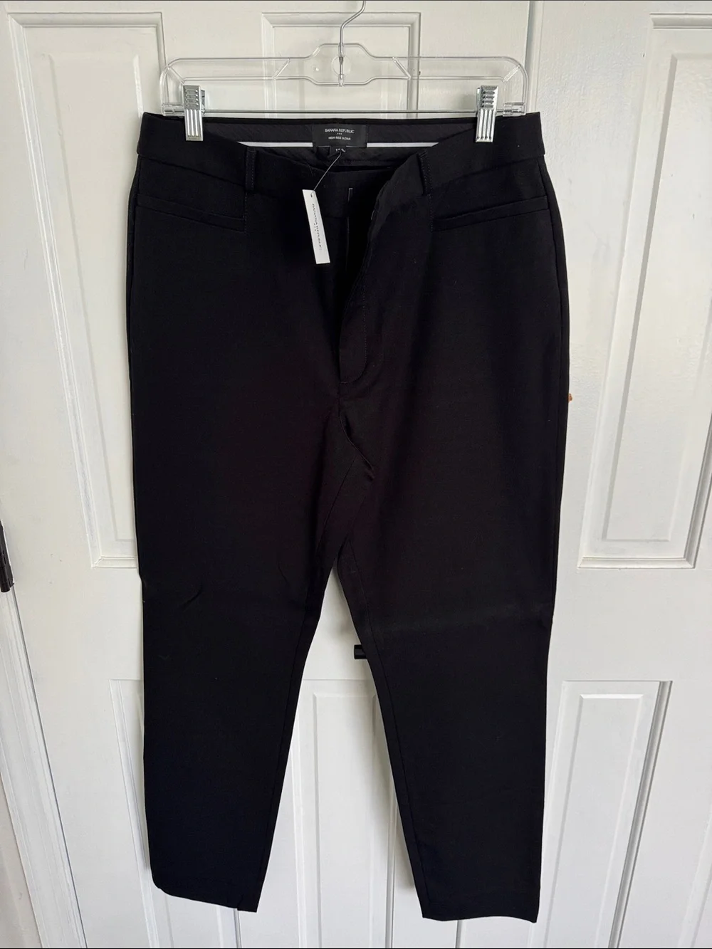 Banana Republic Black Slim Chinos